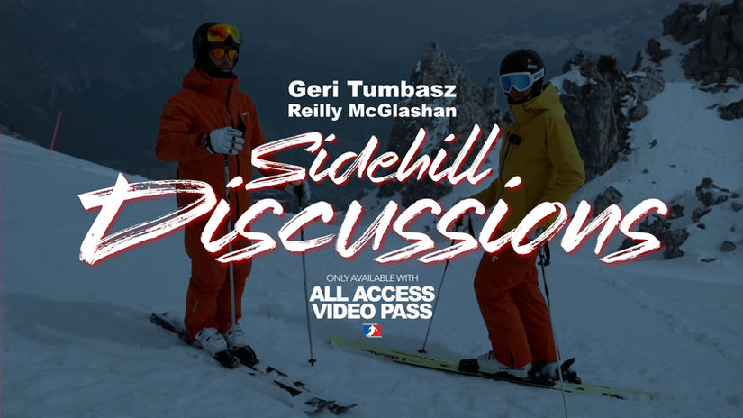 Side Hill Discussion 1 Geri Tumbasz and Reilly McGlashan